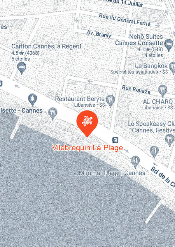 Vilebrequin La Plage - maps